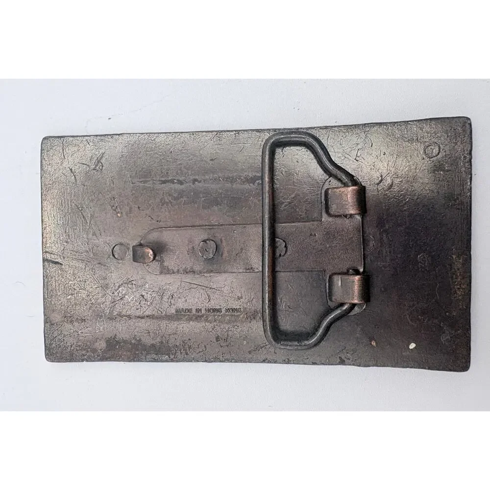 St. Louis Geronimo Exposition Belt Buckle in Brass-tone